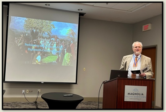 Kevin Cope introduces the plenary presentation